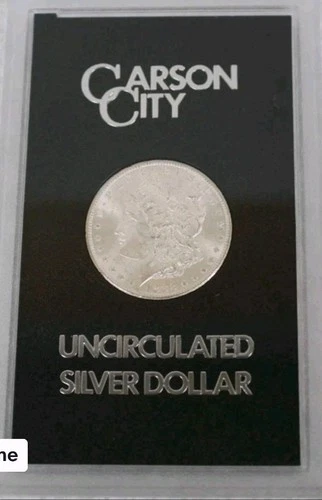 1883 CC - Morgan GSA Uncirculated Silver Dollar with Box and Certificate