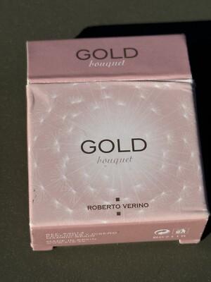RARE ROBERTO VERINO MINIATURE.    GOLD BOUQUET  