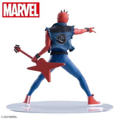 NEW SPIDER-MAN SPIDER PUNK ACROSS THE SPIDER SEGA LUMINASTA FIGURE