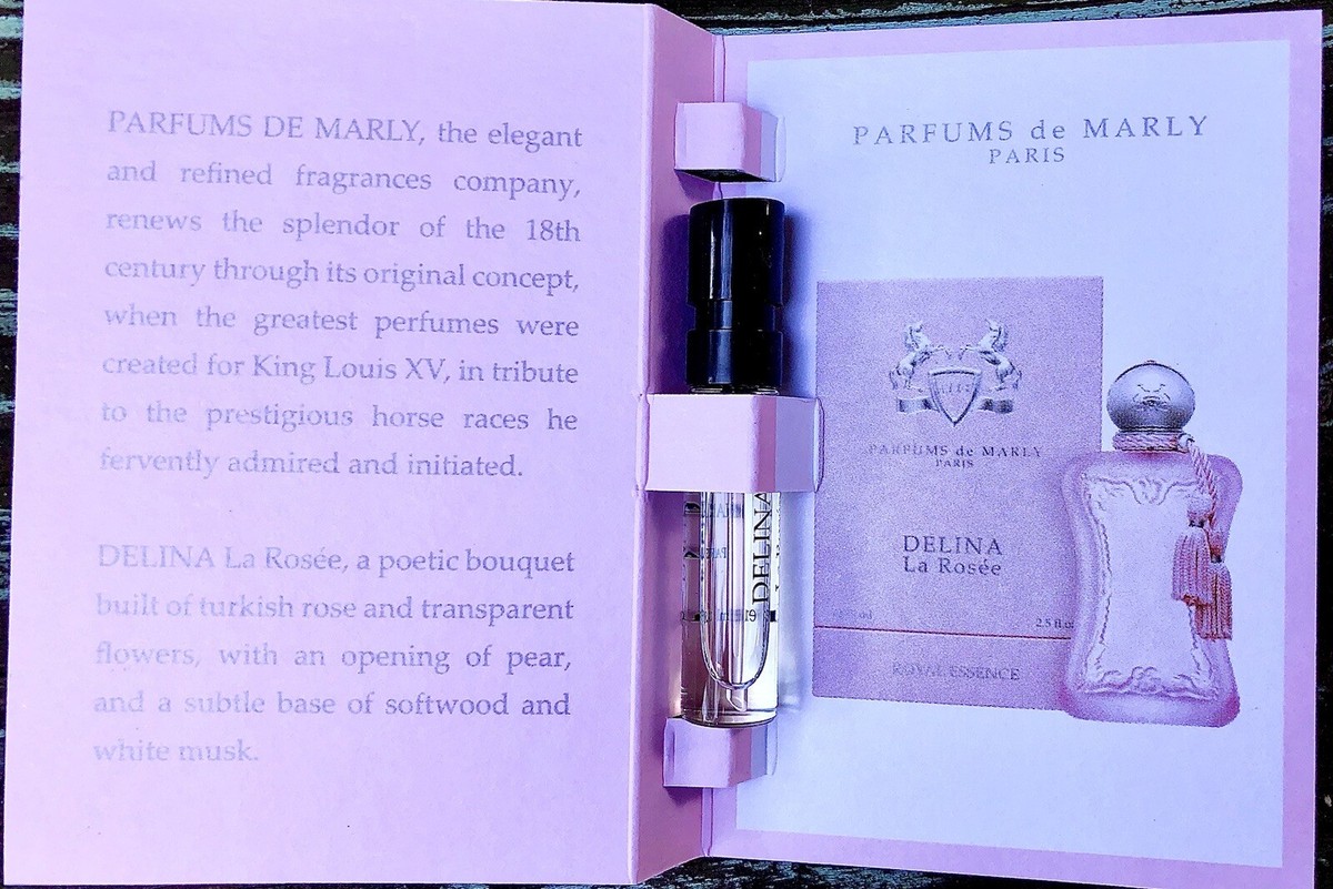 Delina La Rosee by Parfums de Marly 0.05 fl oz Vial Spray New