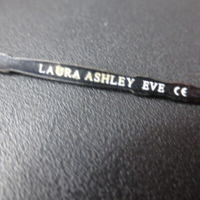Laura Ashley EVE Eyeglasses Frame Women's Bronze Brown Metal Half