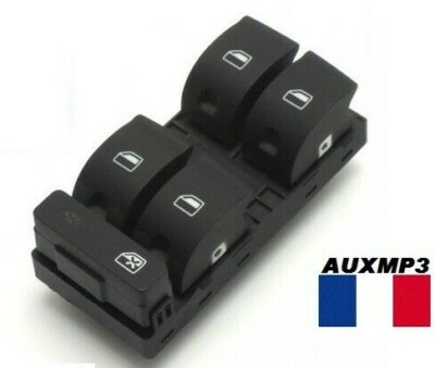 Bouton DE LEVE VITRE AUDI A3 8P SPORTBACK A6 Q7 4F0959851F Envoi