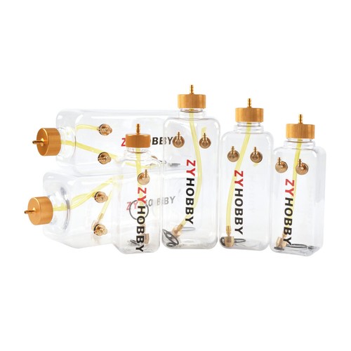 2 Piece 360ML Fuel Tank Golden Material Cap For Gas RC Airplane/RC Model - Picture 5 of 17