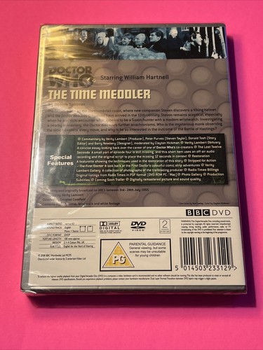 Doctor Who - The Time Meddler [DVD 2008] NEW SEALED PAL UK - Picture 2 of 2