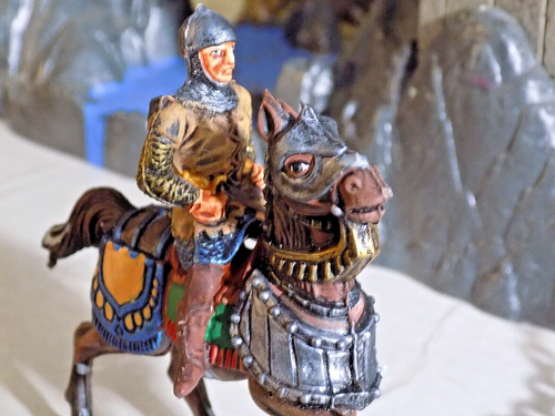 Rare Pro Painted Jecsan Mounted Knight 60mm - Imagen 6 de 7