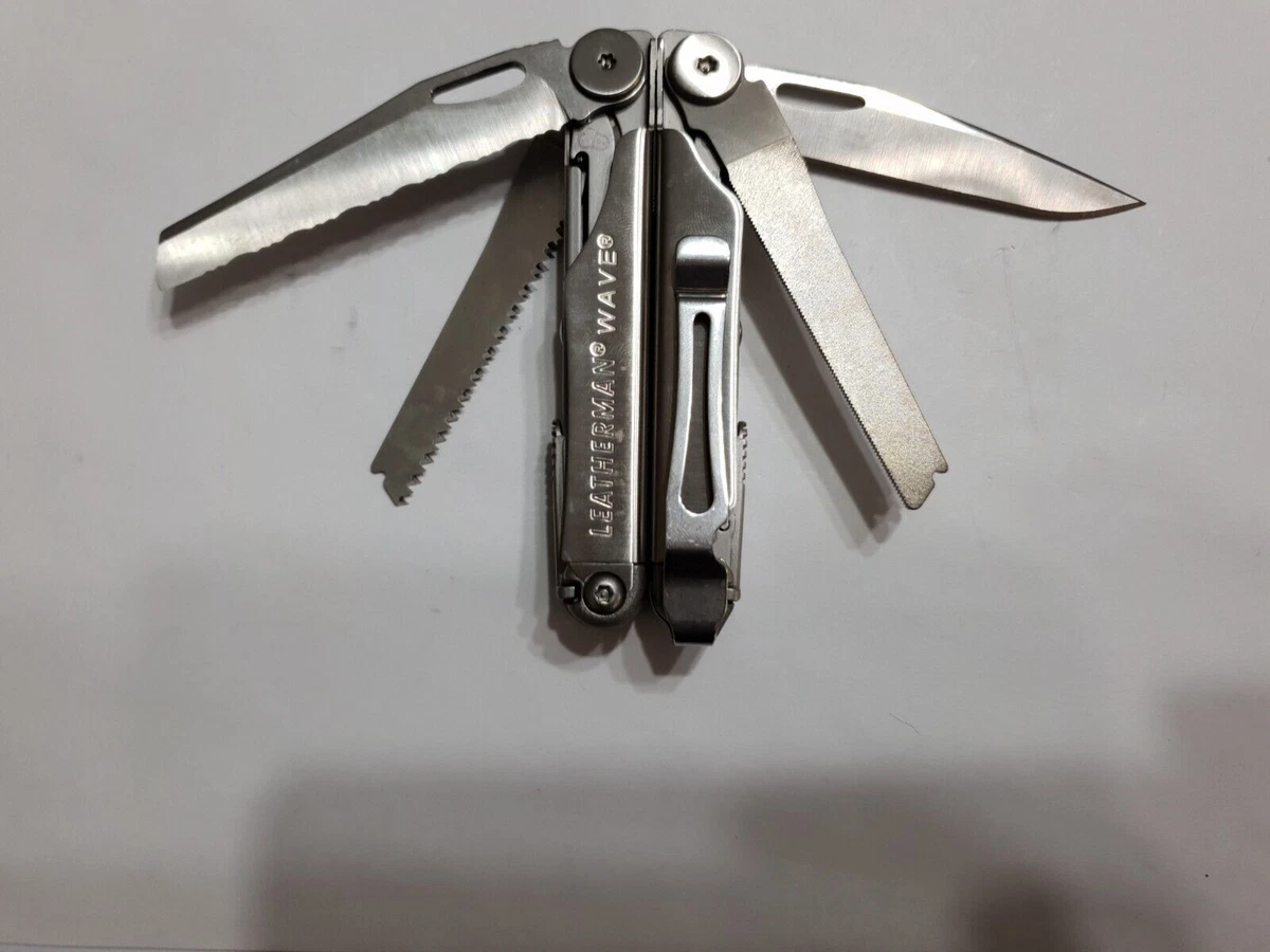 Leatherman wave 2024 blade steel