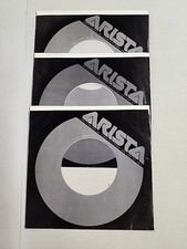 45 RPM 7" RECORD SLEEVES CO. SLEEVE 3 PACK SEE PHOTOS - Arista SLV160