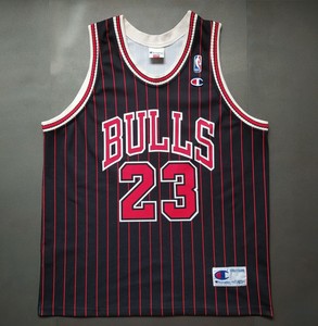 michael jordan striped jersey