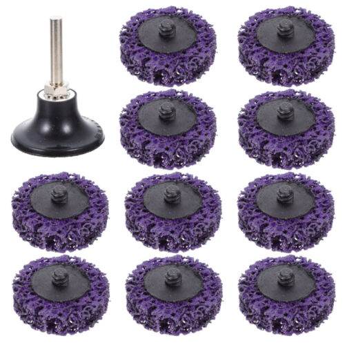 11pcs Rotary Sanding Wheel Surface Conditioning Disc Die Grinder Attachment - Picture 1 of 12