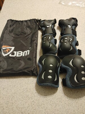 JBM BMX Knee Pads Elbow Pads w/ Wrist Guard Kids Small