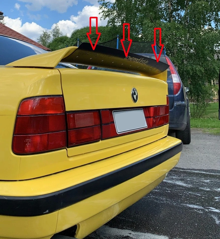 Alerón de maletero BMW E34 AC Schnitzer para alerón trasero E34 SOLO SOLA ALETA Foto 2 de 4