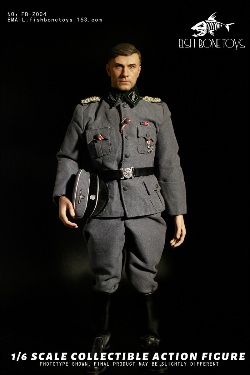 1/6 Scale FISH BONETOYS FB-Z004 Hans Landa Christoph Waltz 12 