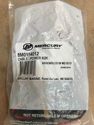 Mercury/Quicksilver NMEA 2000 N2K Stromkabel 8M0114012
