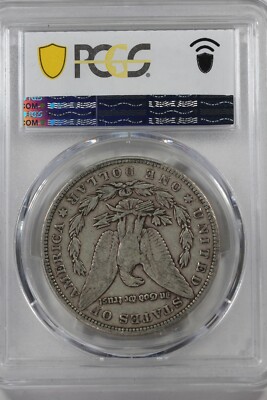 1893 1.00 PCGS F15 Morgan Silver Dollar,Miss Liberty Head Dollar