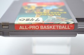 All-Pro Basketball (Nintendo NES, 1989) Authentic Cleaned Tested Working
