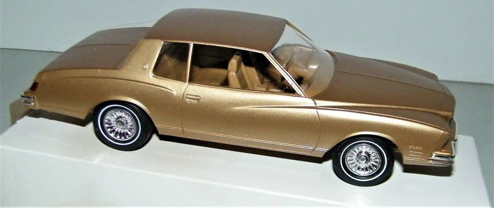 Vintage 1980 Chevy Chevrolet Monte Carlo Camel Dealer Promo Plastic Models E.C.