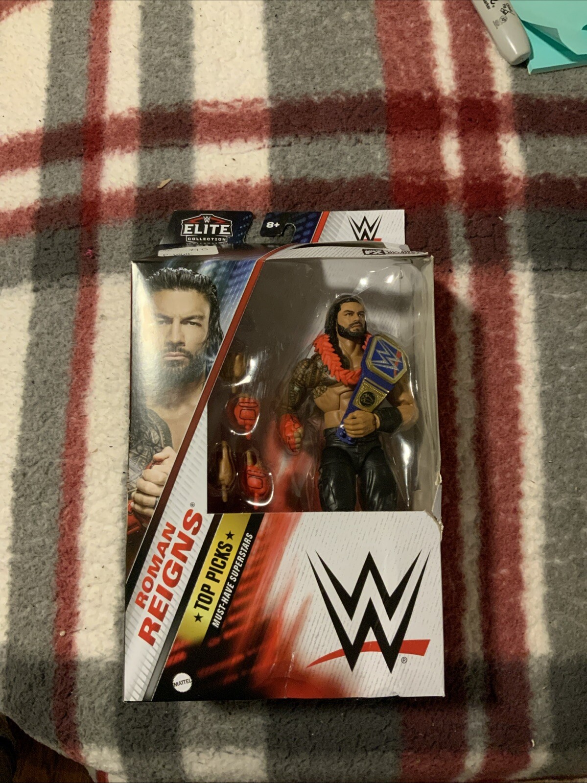 Roman Reigns - WWE Elite Top Picks 2024 (Wave 3) Mattel Toy Wrestling Figure