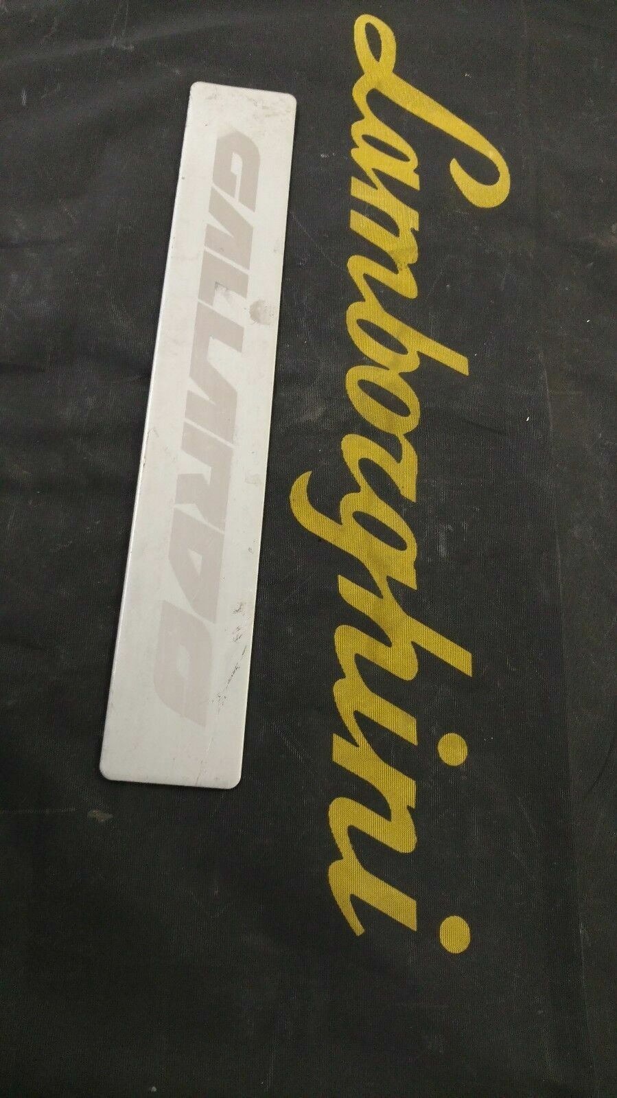 LAMBORGHINI GALLARDO LP550 LP560 LP570 SCUFF PLATE DOOR SILL OEM 400853373