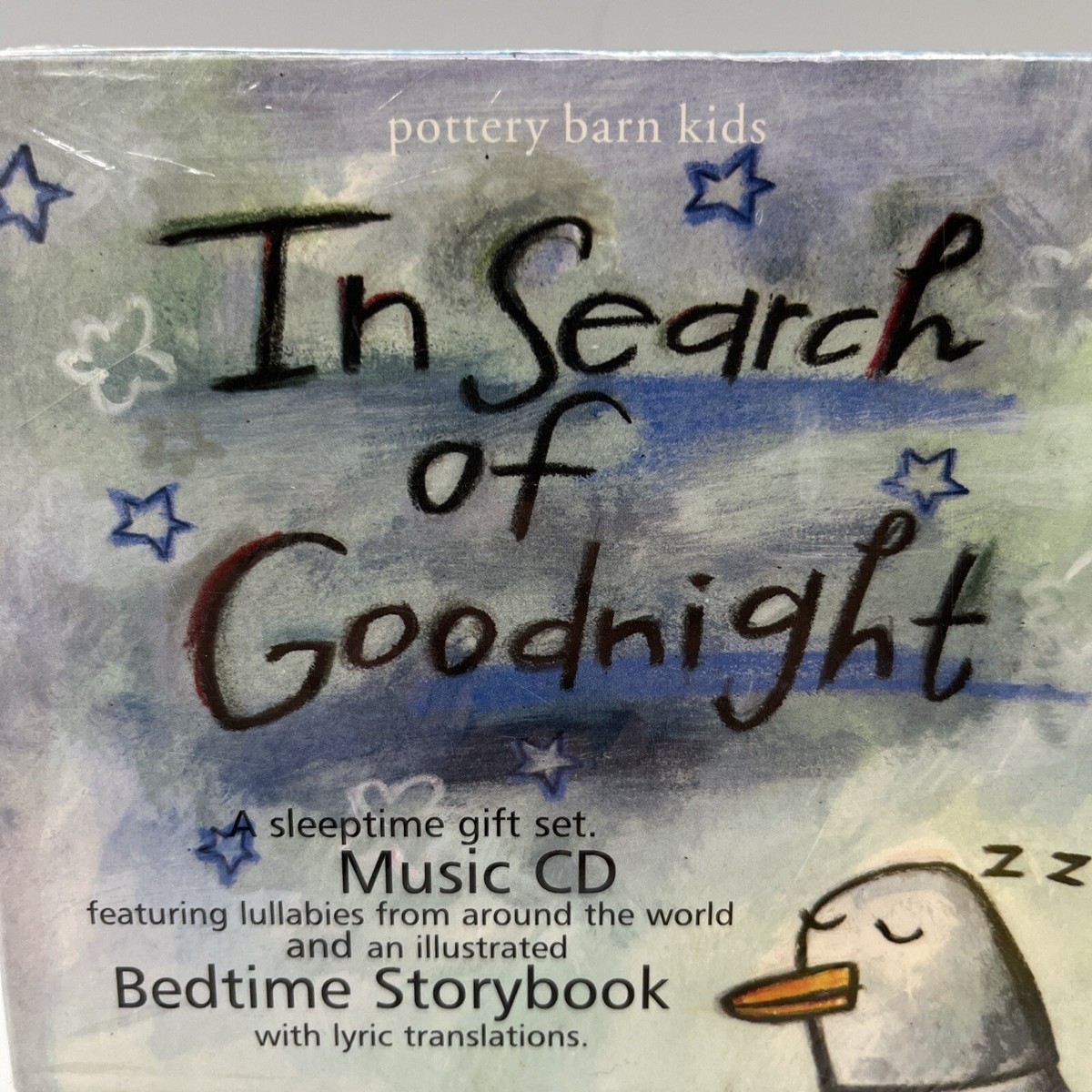 In Search of Goodnight Music CD & Bedtime Storybook Pottery Barn