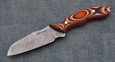 Damaszener Stahl Full Tang Outdoor Messer Yasniy Sokol Handarbeit HRC 61 Эррапт