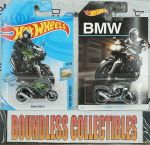 HOT WHEELS LOT OF 2 BMW MOTORCYCLE K 1300 R BLACK WALMART EXCLUSIVE GREEN FACTRY | eBay