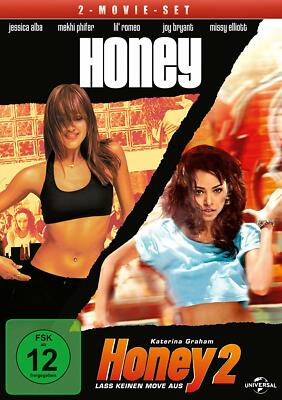 MEKHI PHIFER,JOY BRYANT JESSICA ALBA - HONEY/HONEY 2  2 DVD NEU