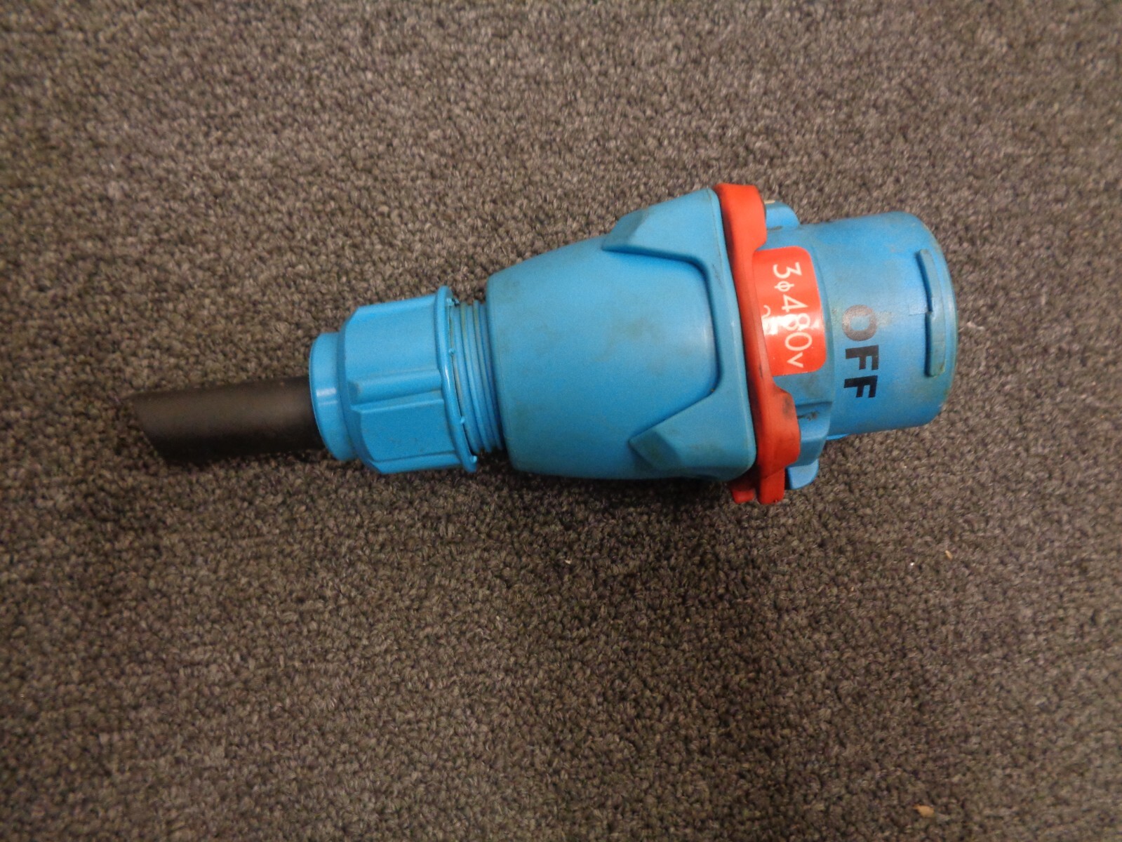 Meltric DR 30A 31-18243-K04 Inlet 30A 480V Type 3R Plug | eBay