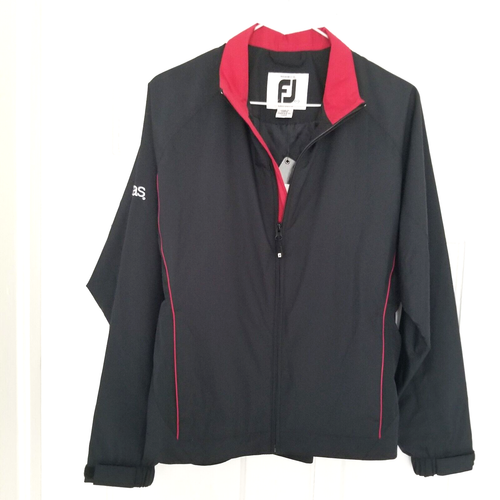 Veste DryJoys by Footjoy homme taille XL noire coupe vent 1/2 zip