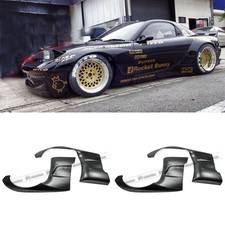 New 2pcs Front Fender Parts Body Kit For Mazda Rx7 Fd3s Rb-style Frp Unpainted