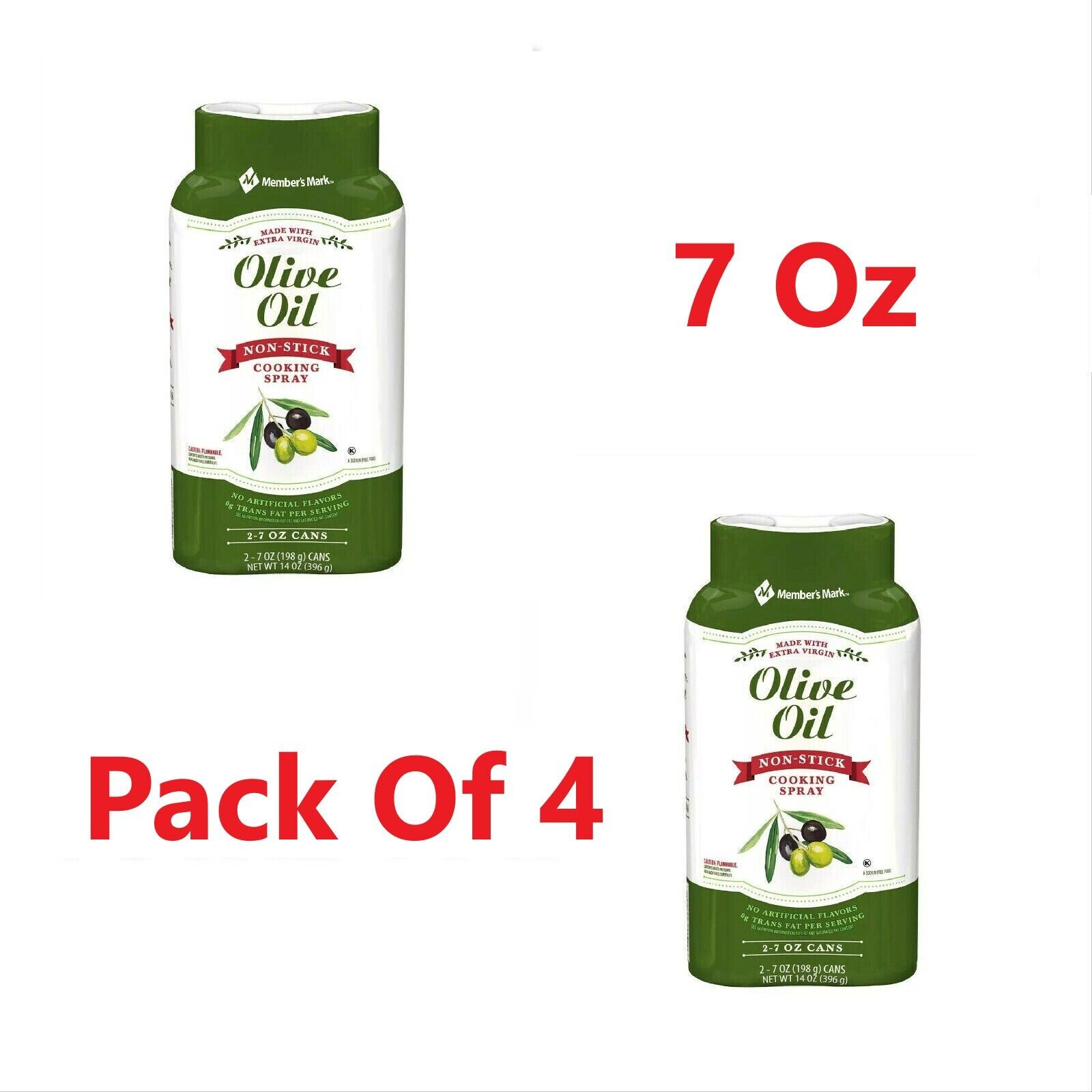 Member's Mark Olive Oil Cooking Spray (7 oz., 4 pk.) eBay