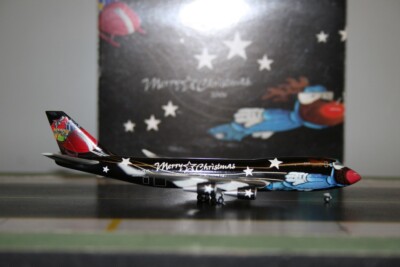 Herpa Wings 1:500 Merry Christmas 2006 Boeing 747-400F (507288) Model Plane