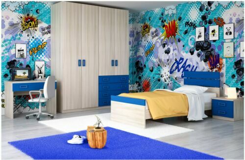 Copriletto Singolo Sport Blu Per Ragazzi - Trapuntato, 170x210 Cm, Materiale 100% Poliestere - Foto 14