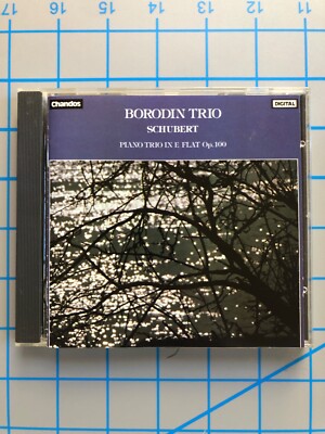Borodin Trio Schubert Piano Trio in E Flat Gold West Germany Chandos no IFPI
