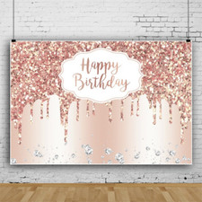 Photography Background Glitters Star Birthday Party Photo Backdrop Decoration