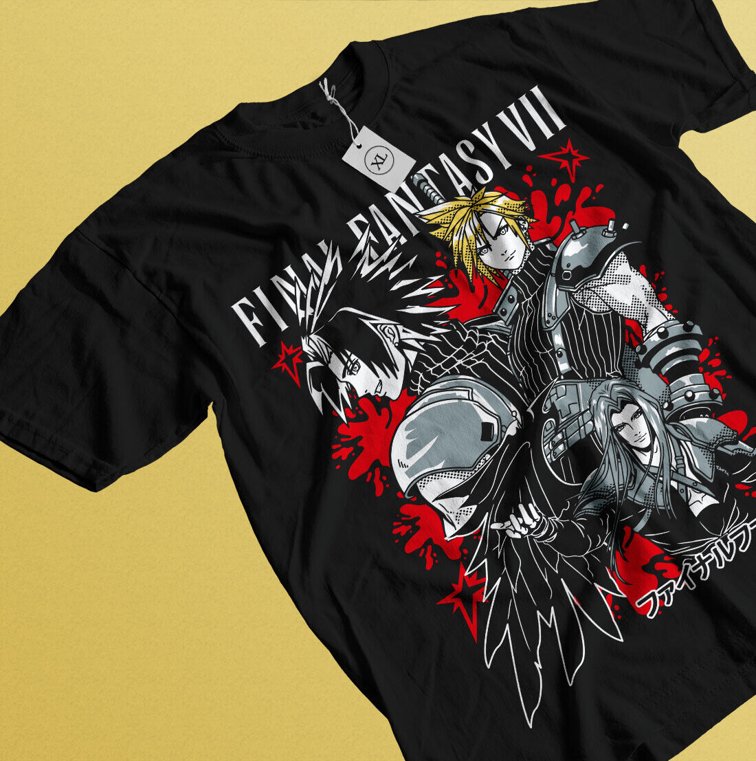 Final Fantasy VII Rebirth T-Shirt Vintage Retro Final Final Fantasy VII Rebirth T-Shirt Vintage Retro Final