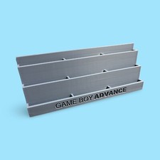 Gameboy Advance Display Stand GBA Cartridge Holder Rack, Holds 9 Games 