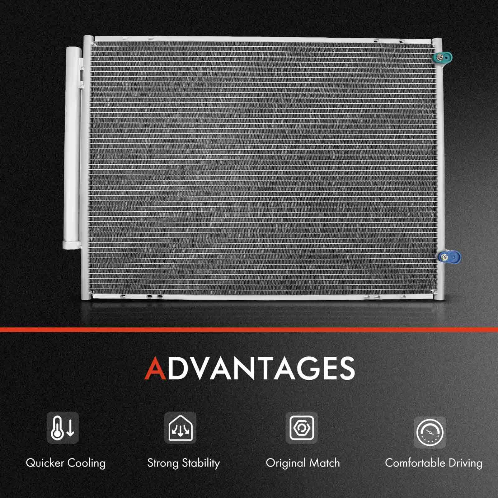 Sienna Radiator Paint New Aluminum Radiator & A/C Condenser for Toyota Sienna 2004 2005 2006 ...