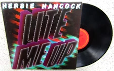 HERBIE HANCOCK-LITE ME UP,FC-37928, 1982 ,VINYL RECORD LP