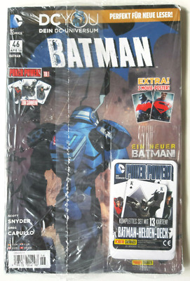 Batman Nr.46 mit Beilage Poker Karten und Movie Postern Panini Verlag