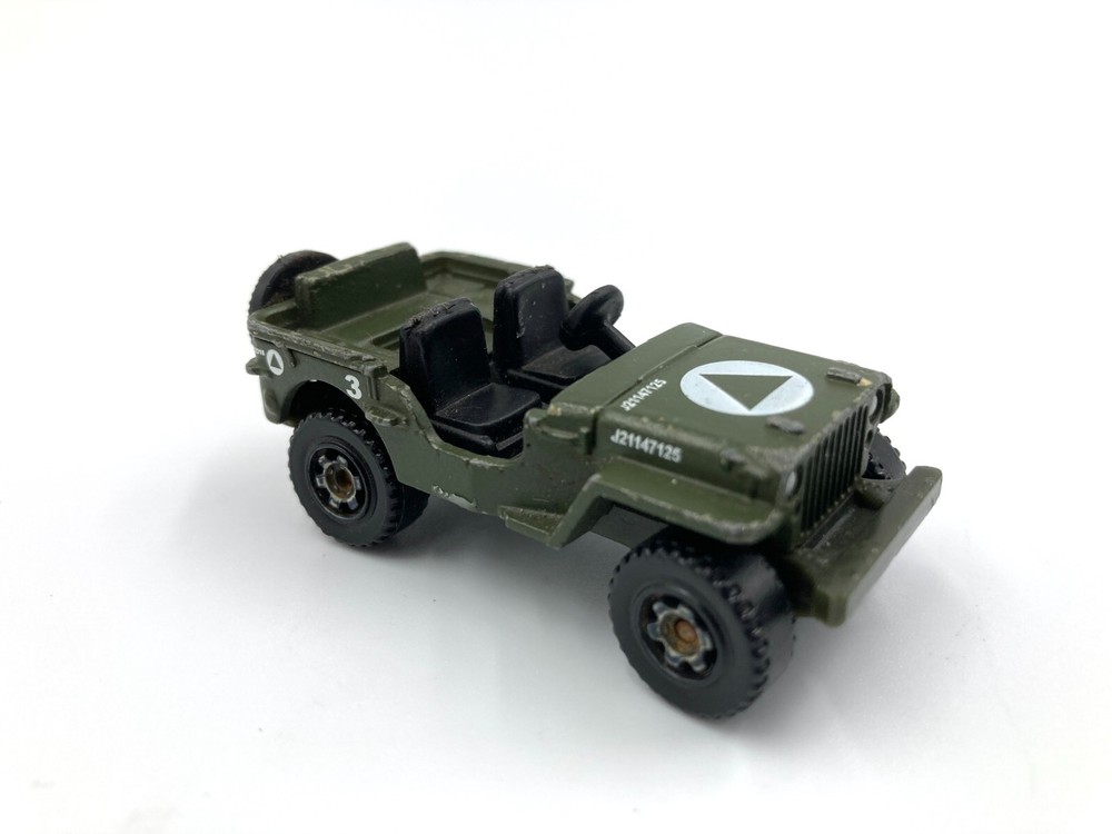 MATCHBOX ARMY JEEP WILLYS - 2008