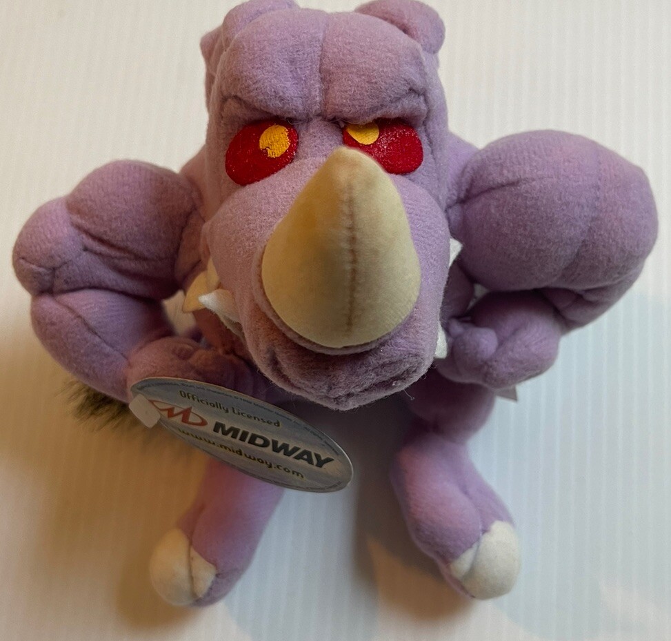 The RAMPAGEリクフリスビー② Rampage 2 Universal Tour Plush Boris Nintendo 64 Rampage 2