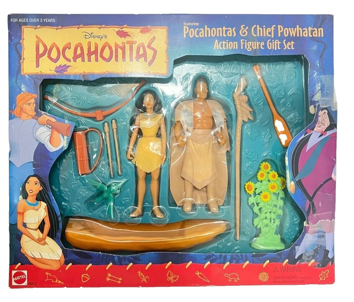 Mattel Pocahontas Action Figures & Accessories