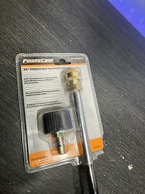 #ad 36 in. Wand 1 4 inch QC Coupler for Gas Electric Pressure Washer up to 4500 PSI $45.00