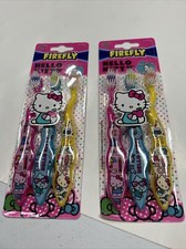 Firefly Hello Kitty Toothbrushes 3 Count X2 Pcs