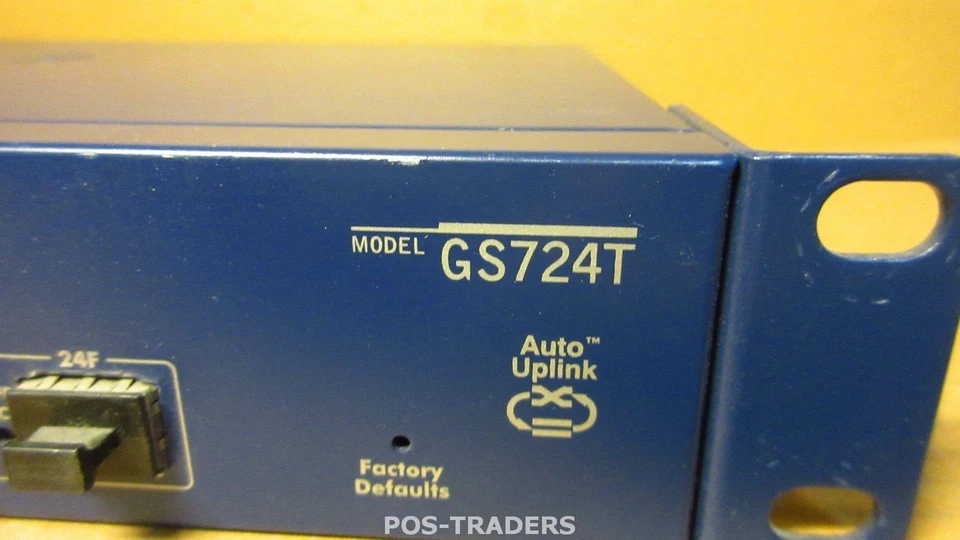NETGEAR GS724T Prosafe Smart Switch 24x Gigabit 10/100/1000 Mbps RJ-45 + 2x SFP  - Image 2 of 2
