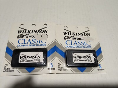 Wilkinson Sword Classic Double Edge Blades 5 ct. (Pack of 2)