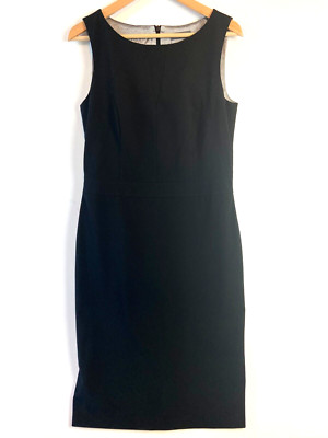 S. Oliver Women's Sheat Dress in Black Sleevless Size Small