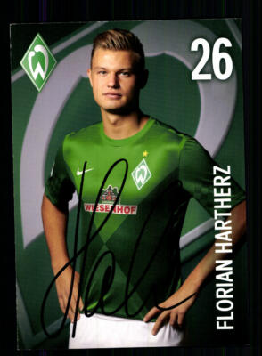Florian Hartherz Autogrammkarte Werder Bremen 2.Karte 2012-13 Original Signiert