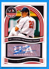 2024 Panini Stars & Stripes Baseball Auto Zach Strickland NTS-ZS 16U-17U NTDP