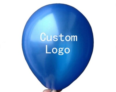 Custom Personalized Latex Balloon with Picture, Logo, Front & Back Print Design